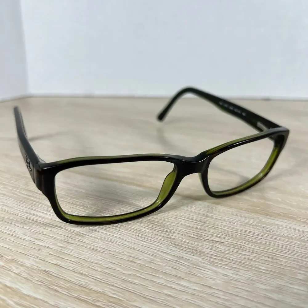 Ray-Ban RB5169 2383 Eyeglasses Green Rectangular Full Rim Frames 54-16-140